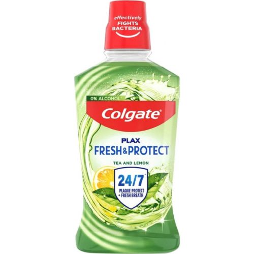 Colgate stn voda Plax Fresh &amp; Protect Tea and Lemon 500 ml